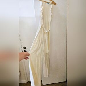 NEW Jumpsuit Cece size 10 cream
